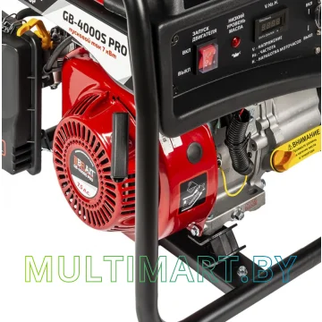 Бензиновый генератор Brait GB-4000S Pro картинка 3